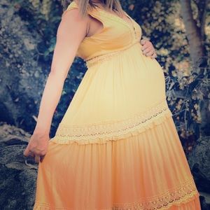 Yellow maxi